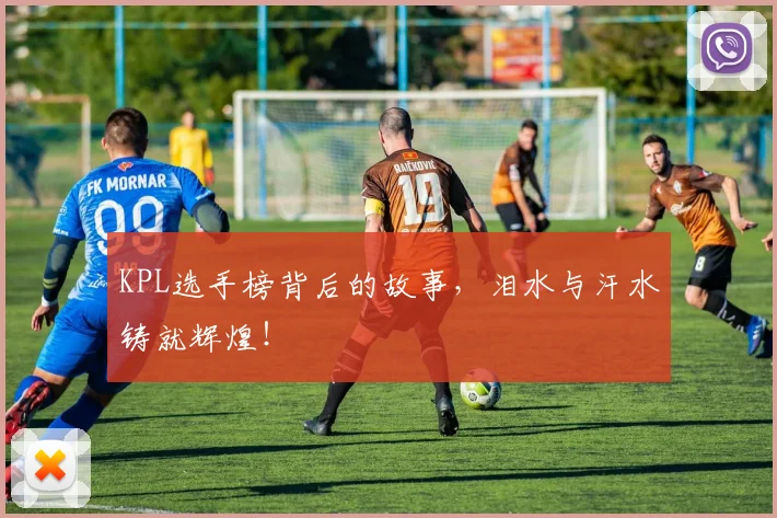 KPL选手榜背后的故事,泪水与汗水铸就辉煌!